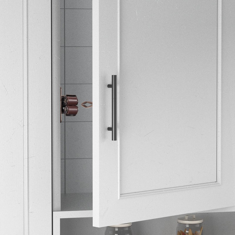 8 Pack Cabinet Latch Double Roller Catch - HBL' Hardware