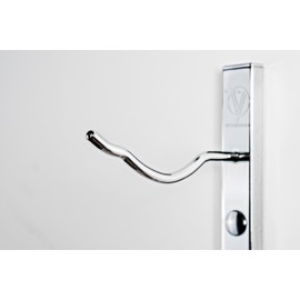 VintageView W Series Wine Rack 1-6 Bottle Wall Mounted Wine Rack (Chrome Luxe) Stylish Modern Wine Storage with Label Forward Design