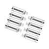 Motoforti 8 Pcs Spark Plug Wire Metal Heat Shield Set