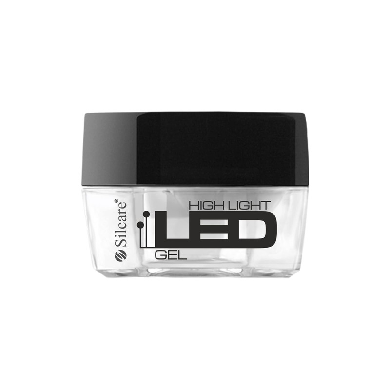 Silcare High Light Led Gel Violet 30g clear