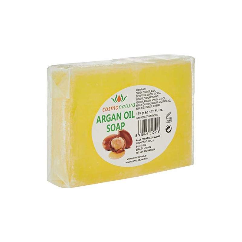Cosmonatura Argan Oil Soap, 125 g