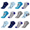 POPYS® 12 pairs of trainer socks for boys, trainer socks,
