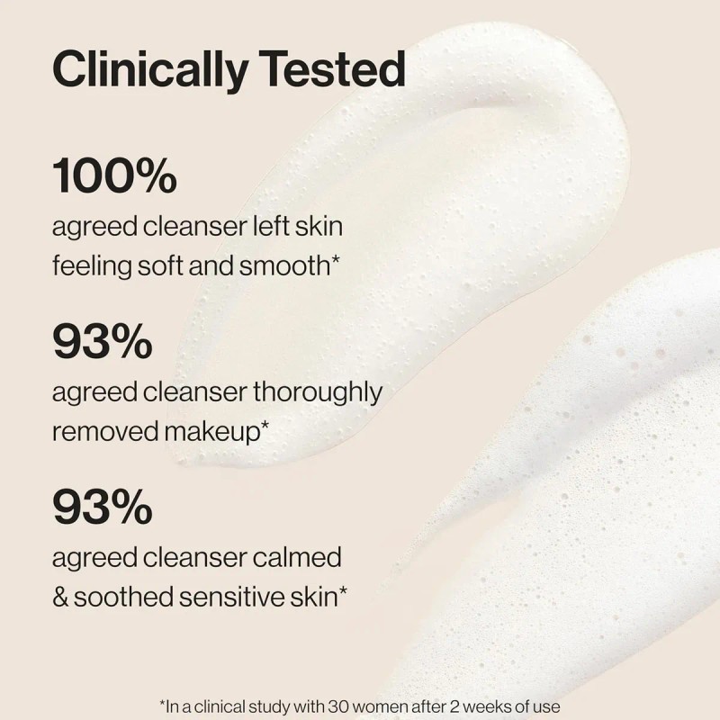 Honest Beauty Limpiador En Crema Calmante Para Piel Sensible