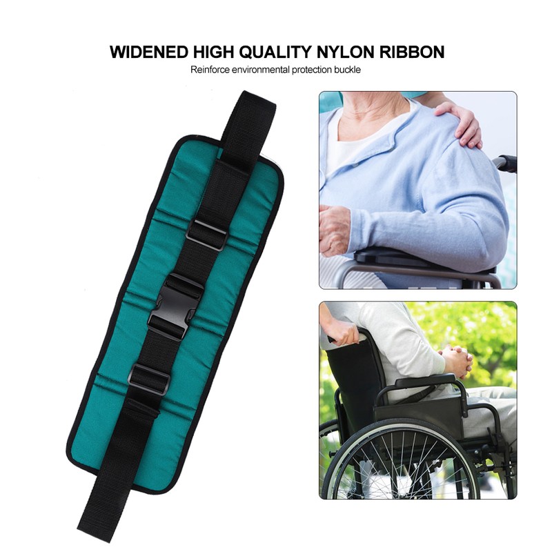 Breathable Adjustable Wheelchair Seat Belt Cushion Safety Harness StrapsWheelchair Harness