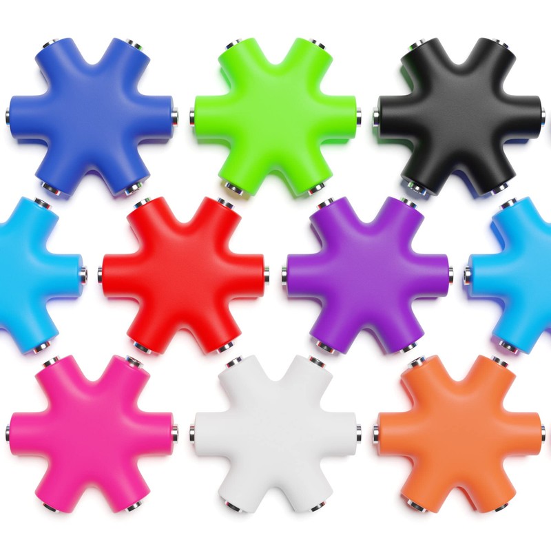 ExcelValley - Mono Patch Cable Splitter - TS 3.5mm 1/8"