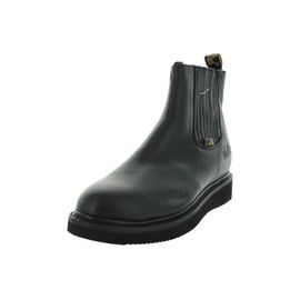 Cactus Men's 7611 Black Leather Work Boot Size 8.5