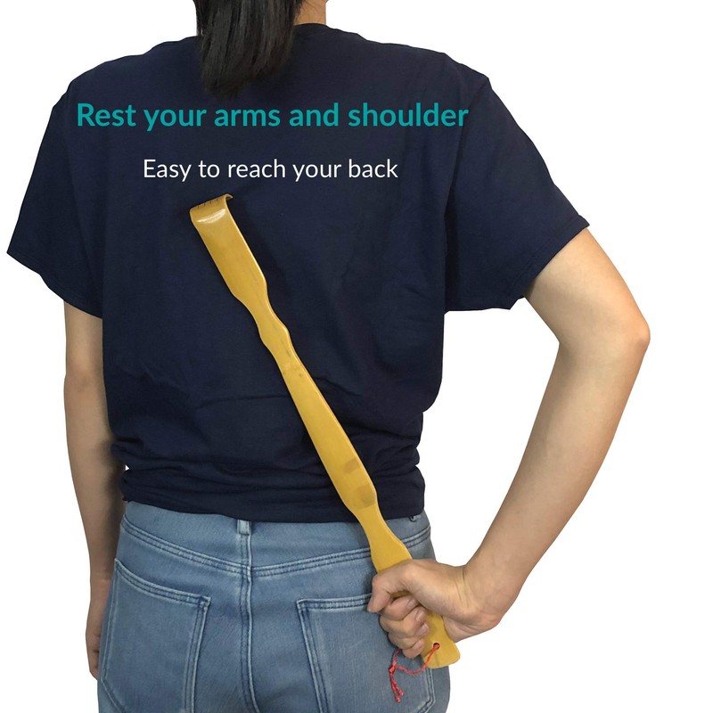 JapanBargain, Bulk Pack of 120 Extra Long Bamboo Backscratchers, 17-Inch