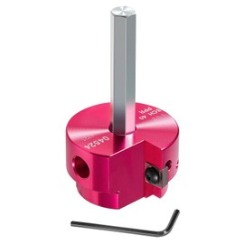 YMT PPR150 PVC Pipe Reamer Fitting Saver Plastic Pipe Fitting Reamer 1.5 Inch Aluminum Head- SCH40 PVC, ABS, CPVC Socket Saver, Plumbing Tool with 3/8-Inch Hex Shaft