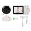 Baby Monitor with Camera Microphone 2.8 Inch Night Vision 2