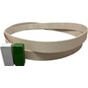 1X30 Leather Honing Polishing Belts 2 Pack With White &