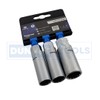 Dunnet Tools 3 Piece Spark Plug Socket Set 14 16