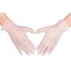 100 Pack Box Vinyl Disposable Gloves MEDIUM BLUE NON POWDERED