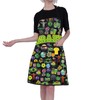 FUSTMW Brazil Apron with Pockets for Chef Kitchen Apron Gifts