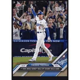 2024 TOPPS NOW- World Series Grand Slam -FREDDIE FREEMAN(Topps Bunt Digital card