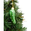 Pickle Ornament Deluxe Boxed Set Christmas Tradition Decoration Handpainted Polyresin