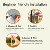 Maporch Plastic Chicken Wire Fencing for Pet Protection - 15.7"