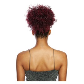 Mane Concept Synthetic Yellowtail Wrap&Tie Pineapple Puff Drawstring Ponytail - YTPP02 NANI (4 Medium Brown)