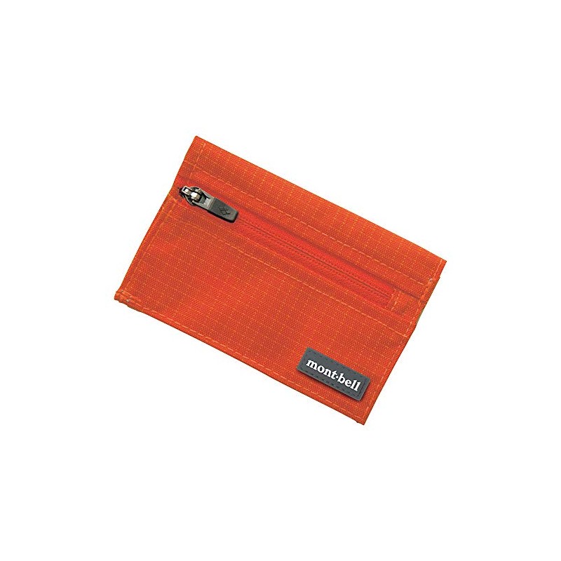 Montbell 1133248 OGRD Trail Wallet, Orange Red