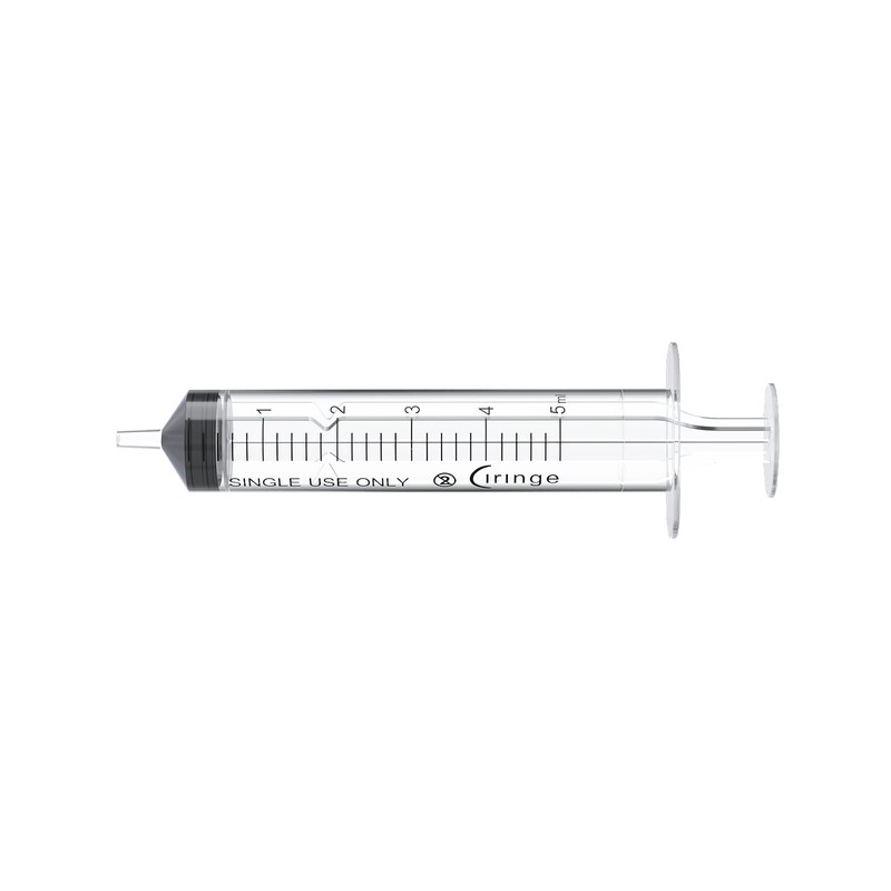 Ciringe 3 ml and 5 ml Syringe with 18G Pink