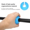 2pcs Barbell Grips Round Thick Silicone Dumbbell Adapter Balls Barbell
