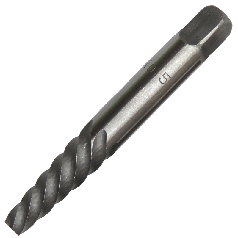 Drill America - DEWEZS1-8 #1-8 Carbon Steel Screw Extractor Set,