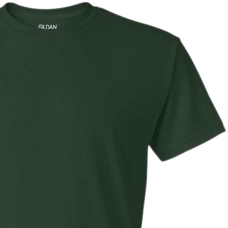 Gildan Men's DryBlend Classic T-Shirt, Forest Green, Large