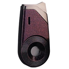 Butane Torch Lighter Jet Flame Windproof Lighter Refillable Transparent Fuel Tank Lighter, for Candle, Fireworks, Kitchen, Outdoor, Hiking, etc. (C)