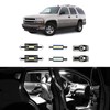 21Pcs Car Interior Lights: Super Bright Bulbs 6000K White LED