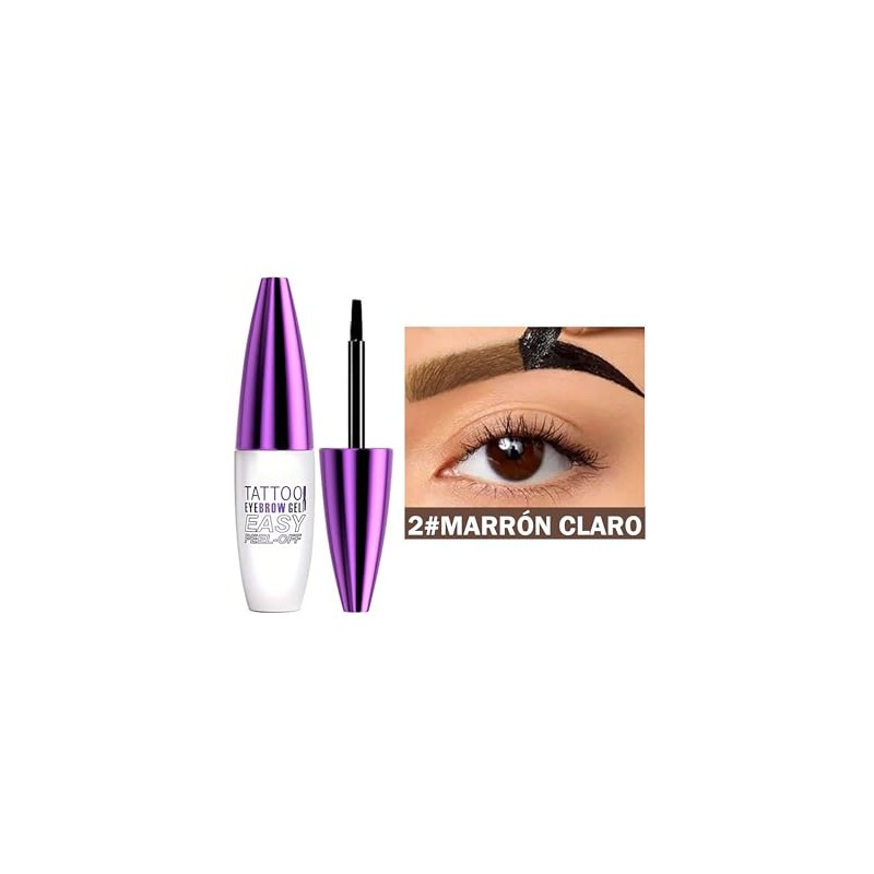 Erinde Gel para cejas peel-off, #02
