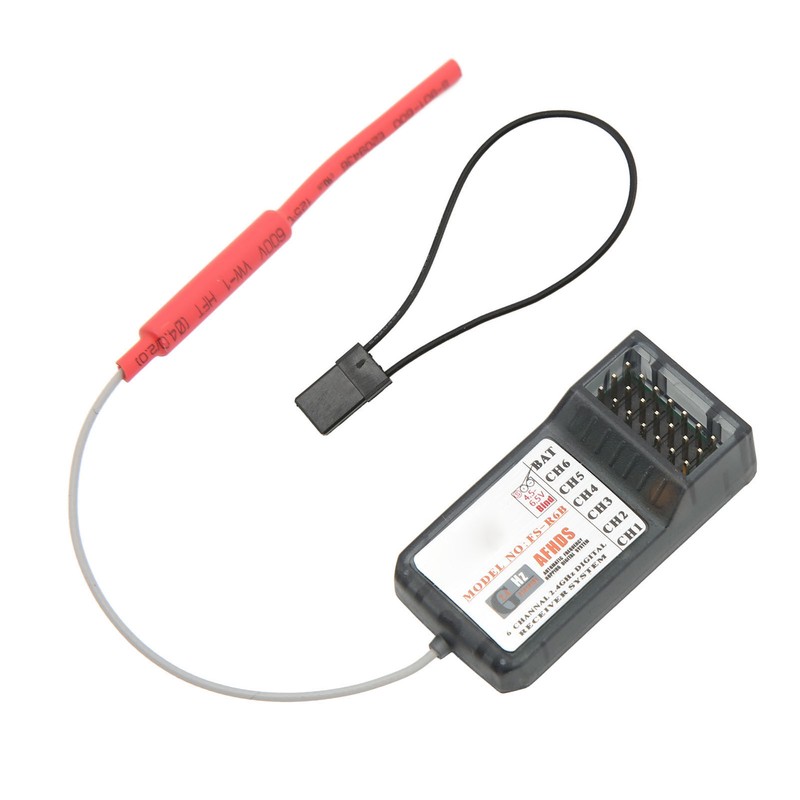 FS R6B 2.4Ghz 6CH RC Receiver for FlySky I6 I10