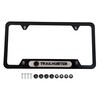 License Plate Frame for Trailhunter Stainless Steel Car Accessories Black