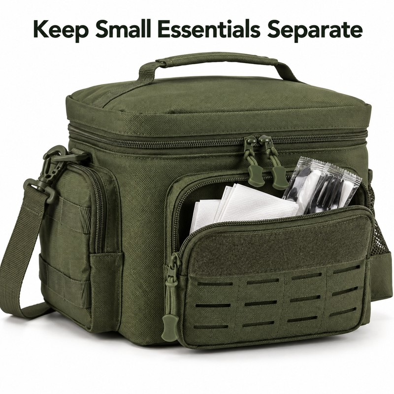 Tactical Insulated Lunch Bag for Work and Camping – 13L