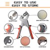 Eyelet Pliers for Tarpaulins, Eyelet Pliers Set, Portable Hole Punch