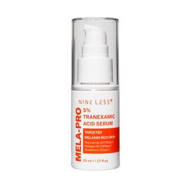 NINELESS-MELA-PRO 5% Tranexamic Acid Serum 30ml | Sérum Facial Iluminador con Ácido Tranexámico, Ácido Hialurónico y Glicerina | Reduce Manchas Oscuras, Hiperpigmentación y Enrojecimiento | Hidratación Profunda y Fórmula Suave para Todo Tipo de Piel