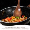 EOWVISN 1 Piece Wooden Spoon And 1 Piece White Hook,