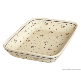 Pottery Casserole Dish for 2 People 19.5 x 26.5 CM H: 5.0 111 CM