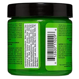AmazonUsbeauty Manic Panic Crema de color semipermanente para el cabello, Electric Lizard, Paquete con 2