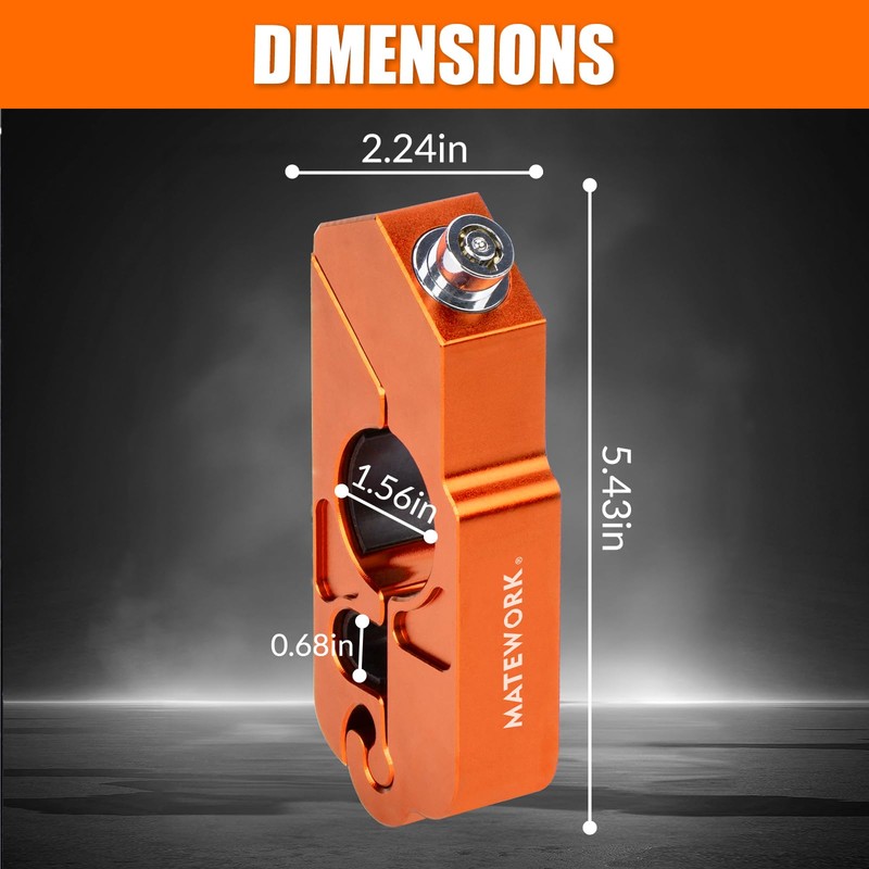 Motorcycle Lock Anti Theft Heavy Duty, Motorcycle Handlebar & Brake