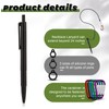 Lewtemi 10 Sets 24 Inch Pen Leash Pen Silicone Lanyard