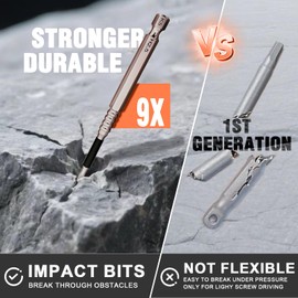 K5 Allen Wrench Drill Bit Set,2025 High Magnetic Screwdriver Drill Bit Set Allen Wrench Screwdriver Set,Suitable for Home Repair,Long Allen Socket Set Workshop Work, Car Work Portable