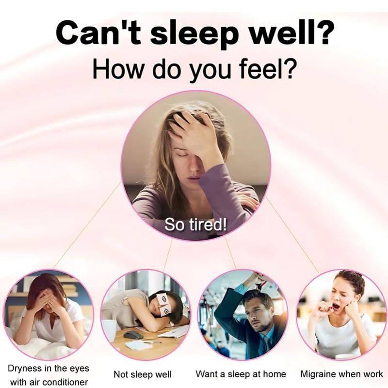 Generic Sleep Mask, 3D Ultra Soft Comfortable Eye Masks, Sleeping