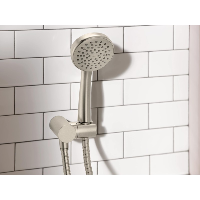 Moen Brushed Nickel Replacement Metal Hose Kit for Handheld Shower,