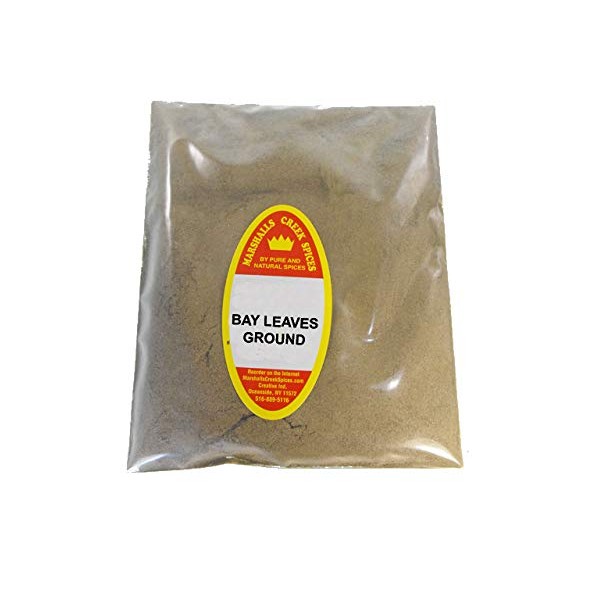 Marshalls Creek Spices Refill Pouch Bay Leaves Ground, 7 ounces