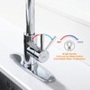 Keer Touchless Faucet with Pull-Down Sprayer, Polished Chrome, Hands-Free, 3
