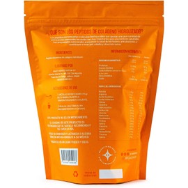 PAXIST - Péptidos de Colágeno Hidrolizado - Suplemento Alimenticio - sin saborizante, sin gluten, sin azúcar, sin conservadores. Cont. Net. 450 g (30 porciones)