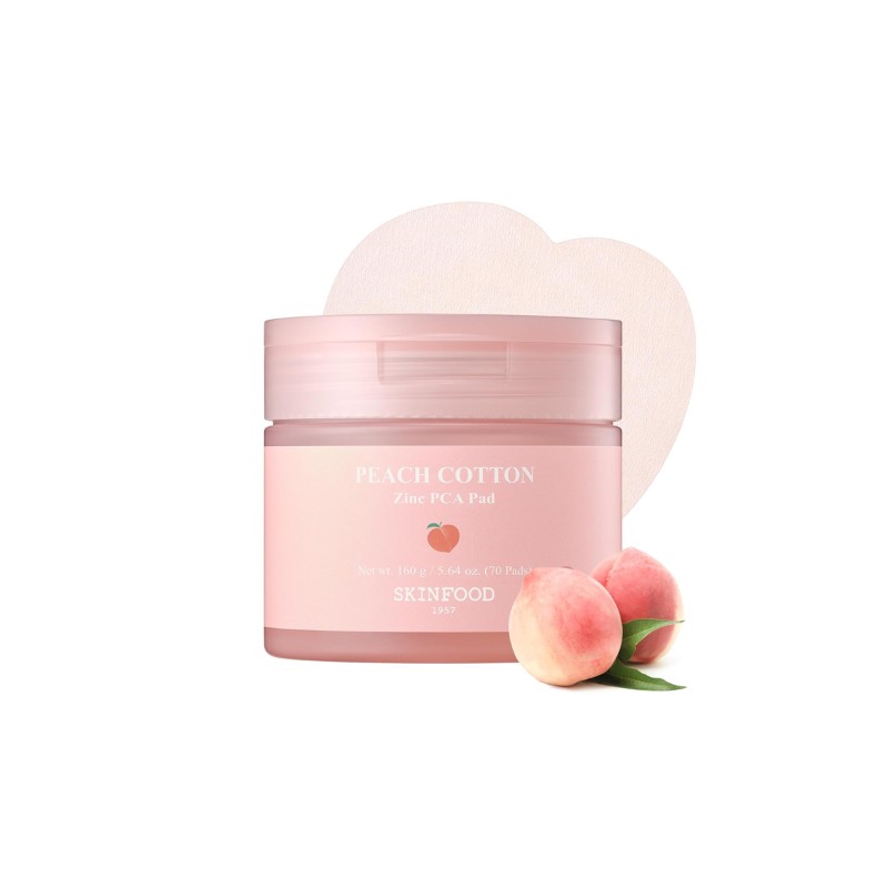 Skinfood [Skinfood]Peach Cotton Zinc PCA Pad (70ea)