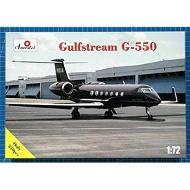 Amodel 72361-1/72 Gulfstream G-550 Business Class Airplane, Scale Model kit