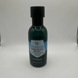 The Body Shop Maca Root & Aloe Post-Shave Water-Gel for Men Calms 5.4 Oz NEW