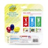 Crayola My First Palm Grasp Crayons, 3 Count, Washable Toddler