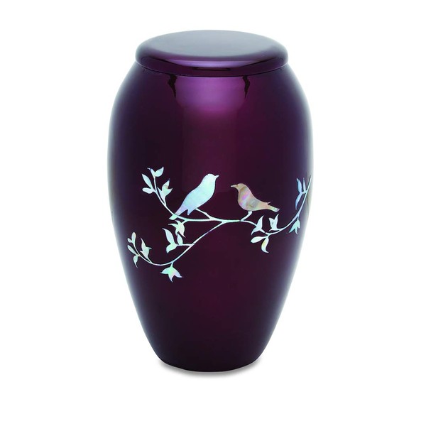 UrnsDirect2U Purple Dove Adult Decorative-urns